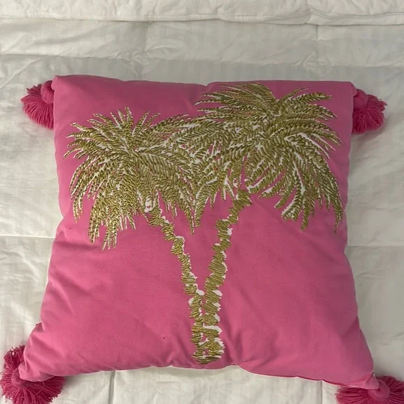 Lilly Pulitzer Bedding Lilly Pulitzer Palm Tree Accent Pillow